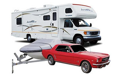 RV and car