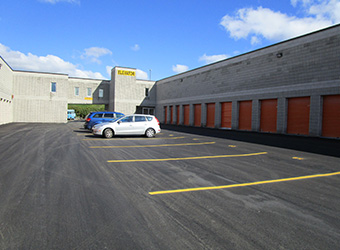View of Dayton Self Storage Vehicle Storage in Markham.