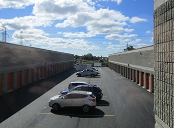 View of Dayton Self Storage Vehicle Storage in Markham.